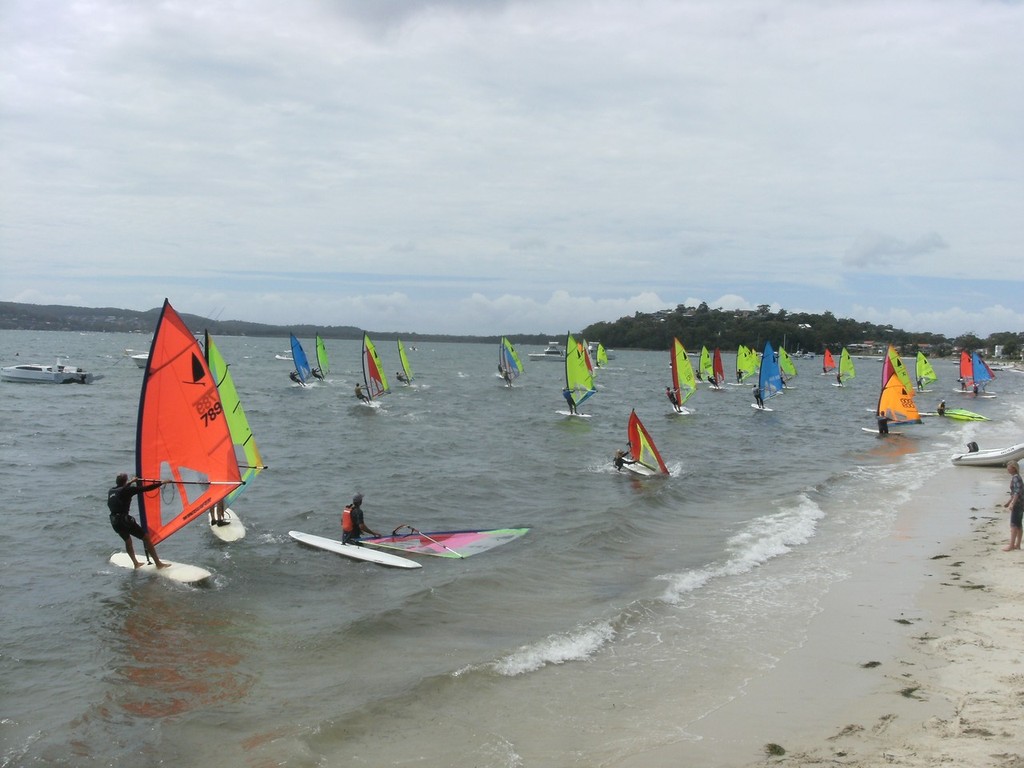 WCAA marathon start 3 - One Design Nationals 2012 © White Caps Photography - copyright